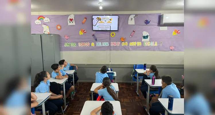 A videoaula especial do projeto foi a base para as ações realizadas pela turma.