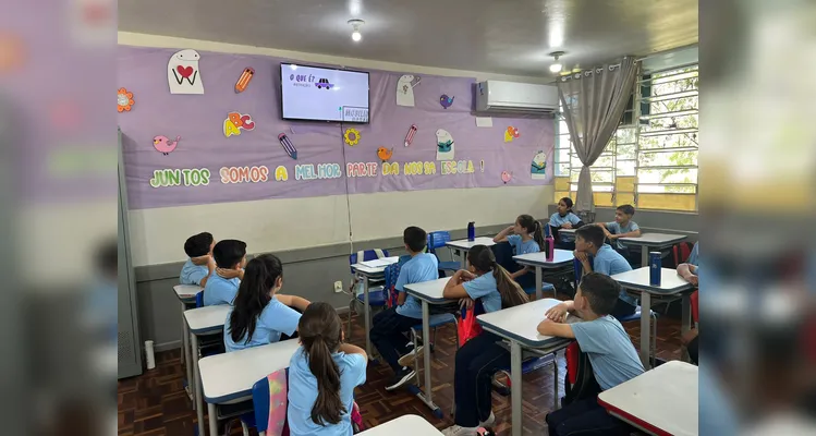 A videoaula especial do projeto foi a base para as ações realizadas pela turma.