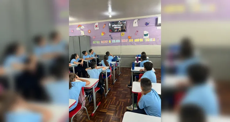 A videoaula especial do projeto foi a base para as ações realizadas pela turma.