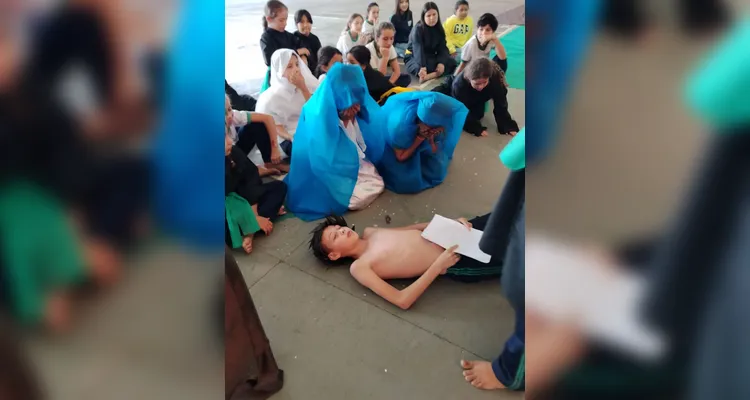 Veja a série de registros do amplo trabalho realizado pelos estudantes.