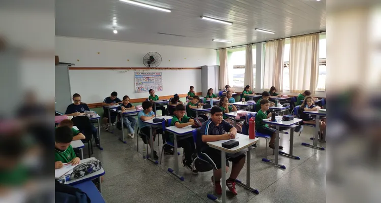 Veja os registros do trabalho em sala de aula.