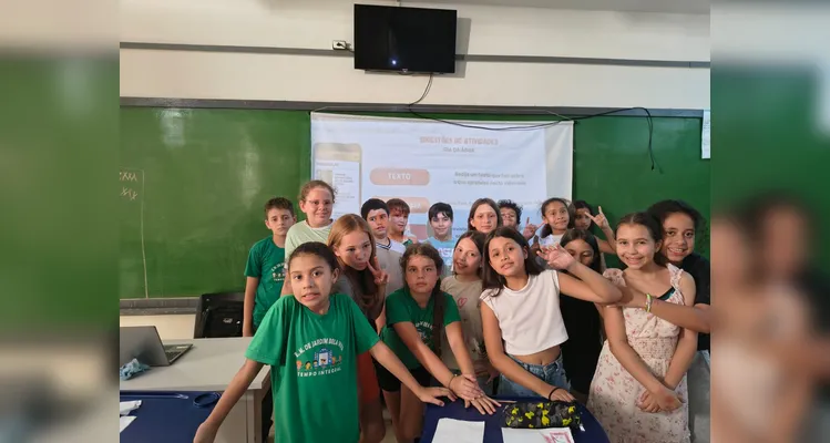 Veja a série de registros do amplo trabalho dentro e fora da sala de aula.