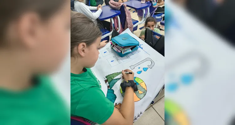 Veja a série de registros do amplo trabalho dentro e fora da sala de aula.