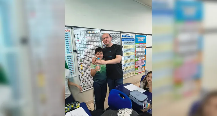 Veja a série de registros do amplo trabalho dentro e fora da sala de aula.