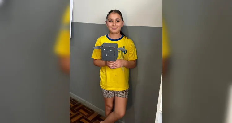 O trabalho estimulou a criatividade e inventividades dos estudantes.