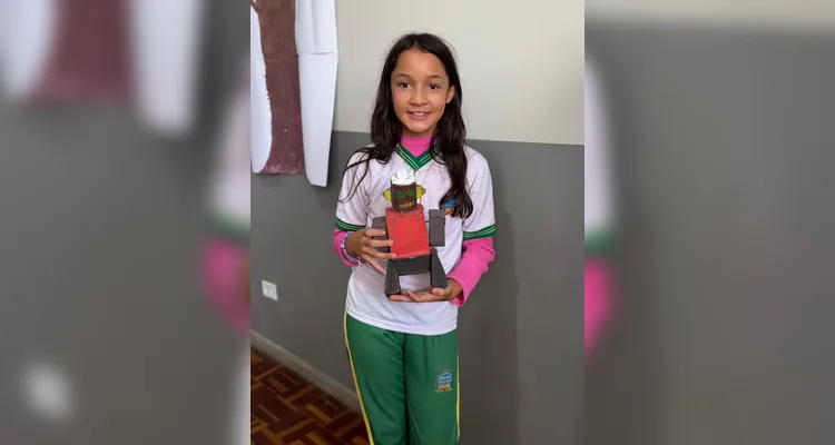 O trabalho estimulou a criatividade e inventividades dos estudantes.