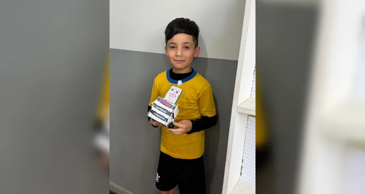 O trabalho estimulou a criatividade e inventividades dos estudantes.