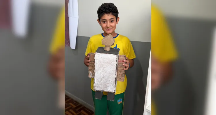 O trabalho estimulou a criatividade e inventividades dos estudantes.