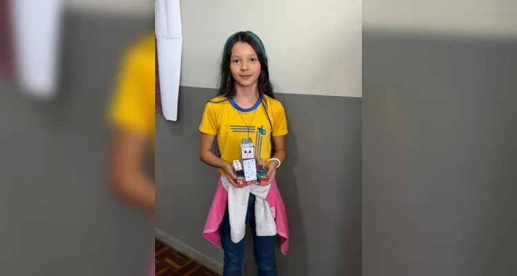 O trabalho estimulou a criatividade e inventividades dos estudantes.