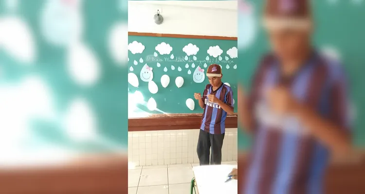 Veja a série de registros do amplo trabalho em sala de aula.