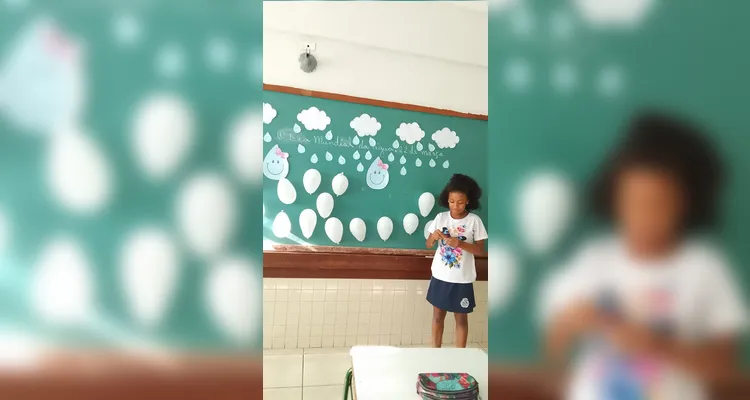 Veja a série de registros do amplo trabalho em sala de aula.