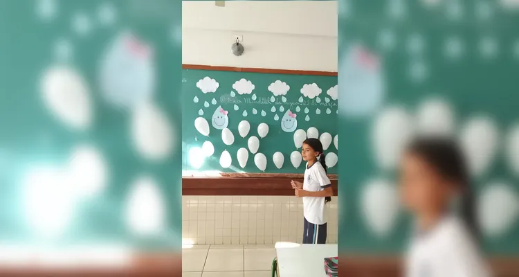 Veja a série de registros do amplo trabalho em sala de aula.