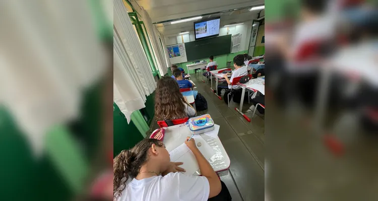 Confira os registros do trabalho dentro e fora da sala de aula.
