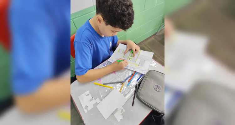 Confira os registros do trabalho dentro e fora da sala de aula.