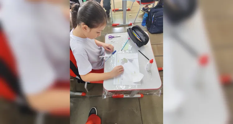 Confira os registros do trabalho dentro e fora da sala de aula.