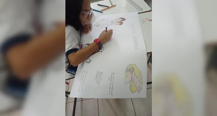 Confira a galeria com os registros do trabalho em sala de aula.