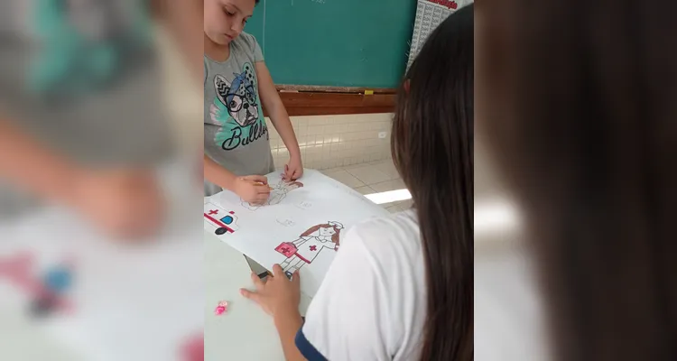 Confira a galeria com os registros do trabalho em sala de aula.