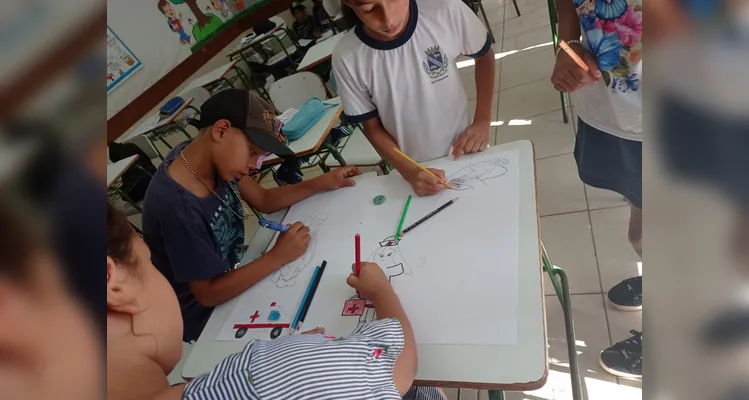 Confira a galeria com os registros do trabalho em sala de aula.