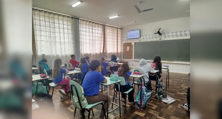 Confira os registros do amplo trabalho em sala de aula.