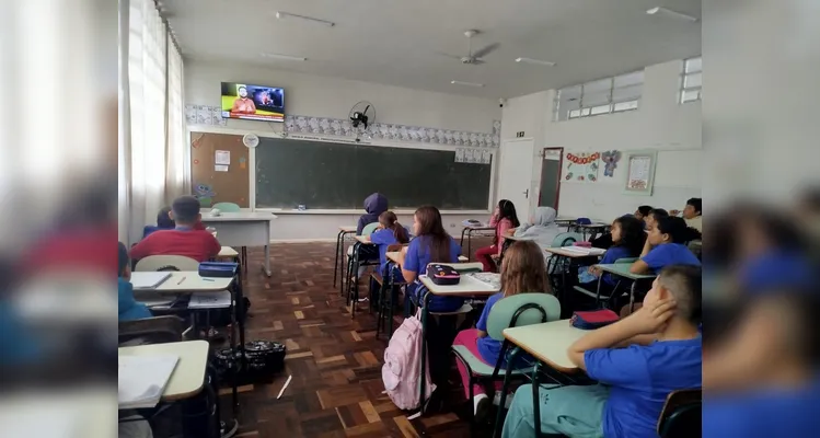 Confira os registros do amplo trabalho em sala de aula.