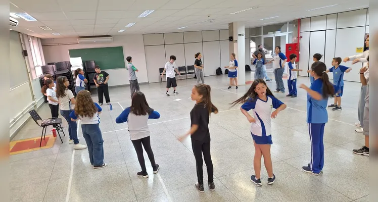 Confira alguns registros da ampla proposta com os alunos.