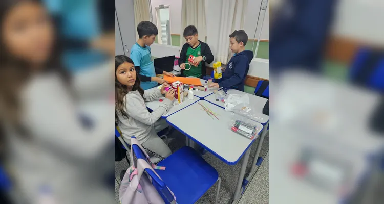 Veja os registros do amplo trabalho em sala de aula.
