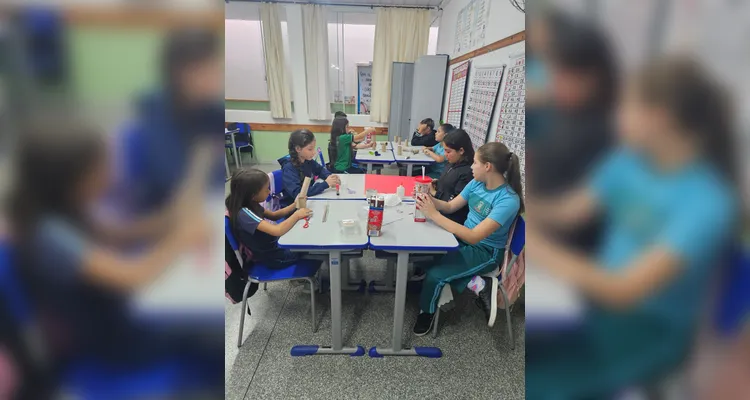 Veja os registros do amplo trabalho em sala de aula.