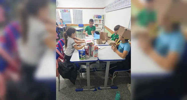 Veja os registros do amplo trabalho em sala de aula.