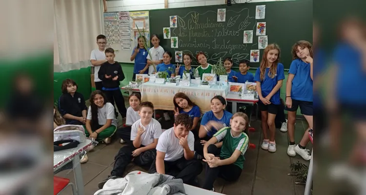 Confira a série de registros do amplo trabalho em sala de aula.