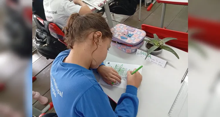 Confira a série de registros do amplo trabalho em sala de aula.