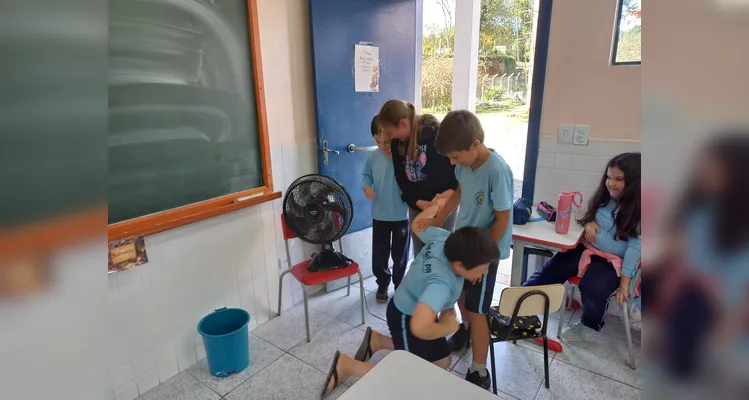 Confira os registros da ampla proposta em sala de aula.