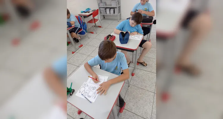 Confira os registros da ampla proposta em sala de aula.