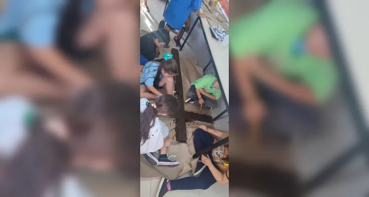 Confira a série de registros da ampla proposta realizada pelos estudantes.