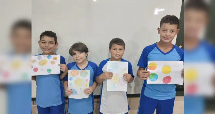 Confira a série de registros do amplo trabalho realizado pelos alunos em sala.