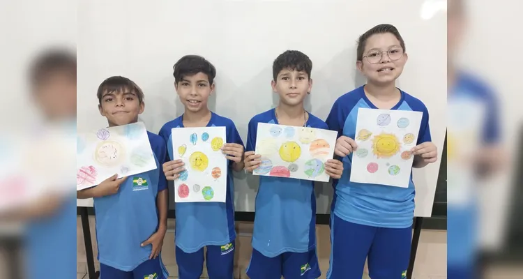 Confira a série de registros do amplo trabalho realizado pelos alunos em sala.