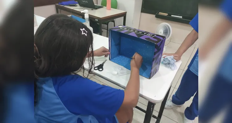 Confira a série de registros do amplo trabalho realizado pelos alunos em sala.