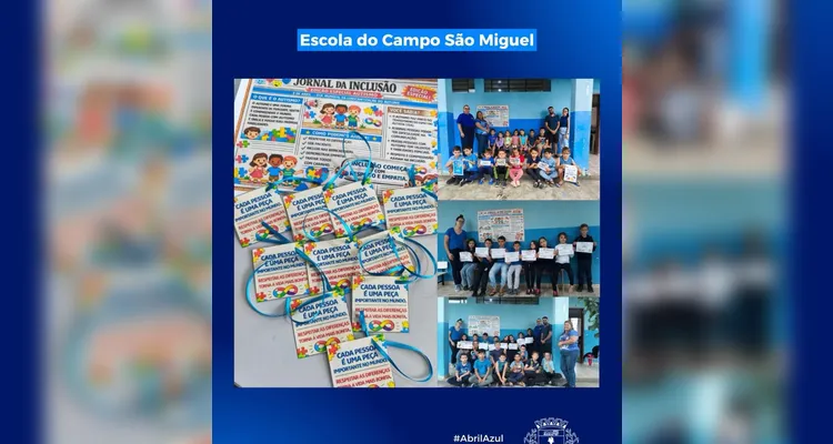 Veja os registros da ampla proposta realizada pelos alunos.