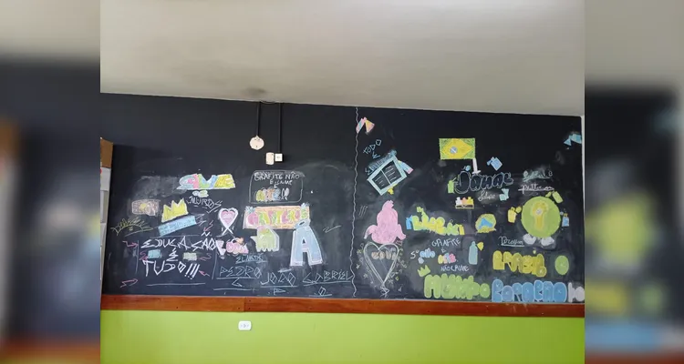 Veja a série de registros do trabalho dentro e fora da sala de aula.