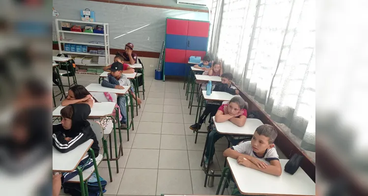 Confira a série de registros do amplo trabalho em sala de aula.