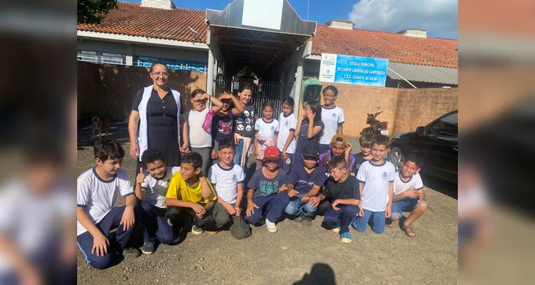 Confira a série de registros do amplo trabalho em sala de aula.