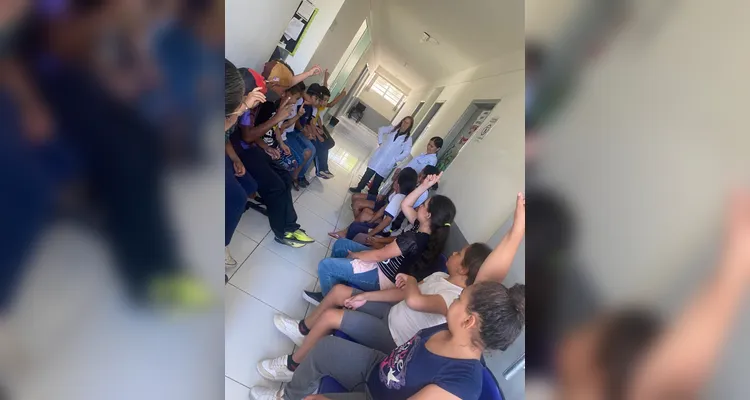 Confira a série de registros do amplo trabalho em sala de aula.