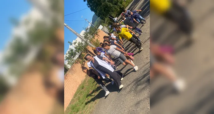 Confira a série de registros do amplo trabalho em sala de aula.