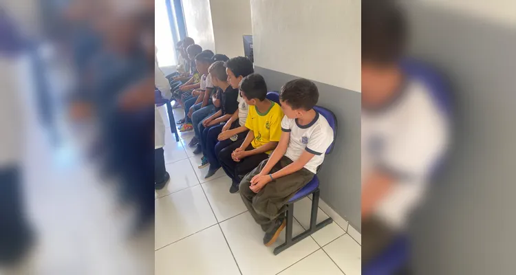 Confira a série de registros do amplo trabalho em sala de aula.