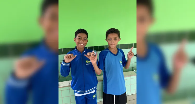 Veja os registros do trabalho com os alunos.