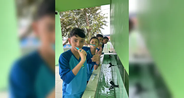 Veja os registros do trabalho com os alunos.