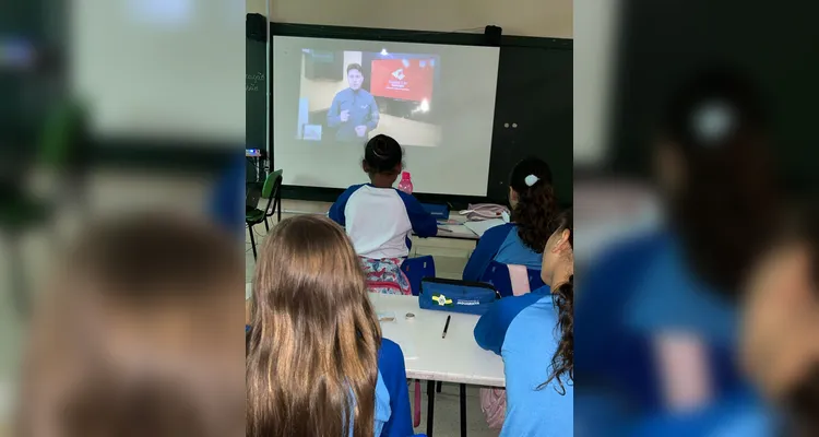 Veja os registros do trabalho com os alunos.