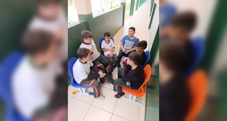 Veja os registros da ampla proposta realizada pelos educandos.