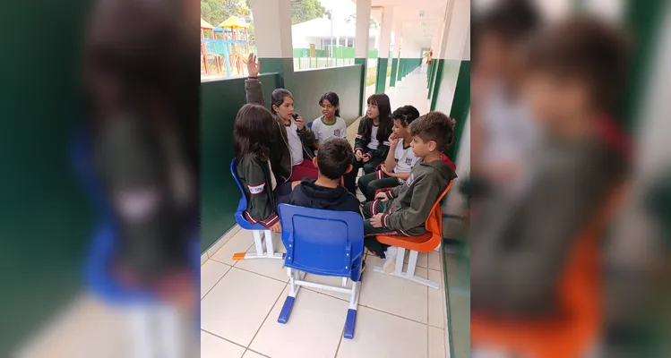 Veja os registros da ampla proposta realizada pelos educandos.