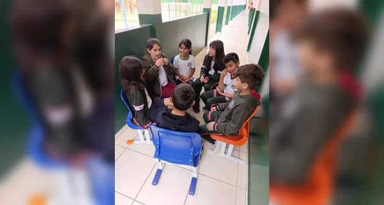 Veja os registros da ampla proposta realizada pelos educandos.