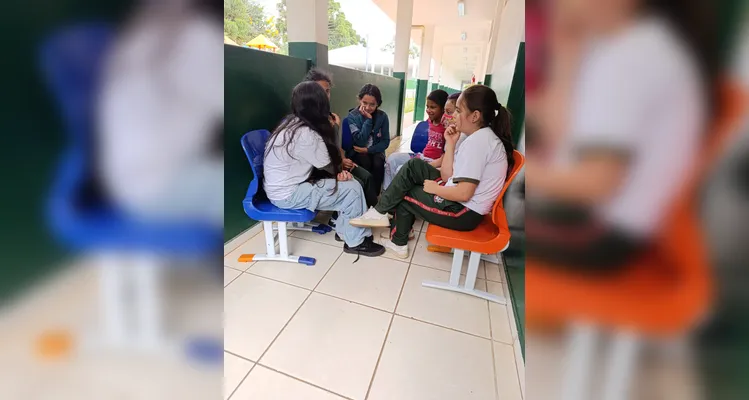 Veja os registros da ampla proposta realizada pelos educandos.